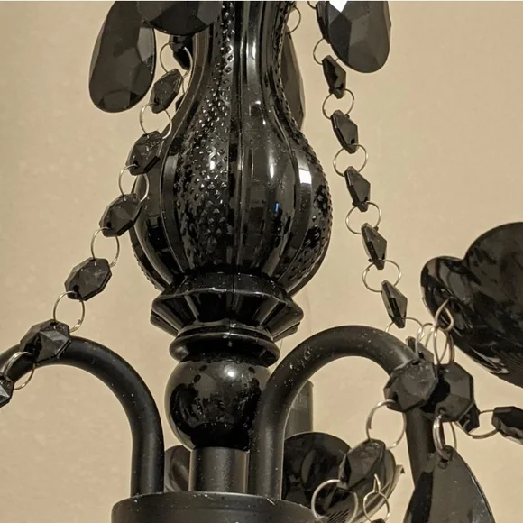 IKEA Black Chandelier #2 - Picture 3 of 6